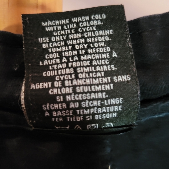 Men's Black Jean Shorts Pockets Size 40 - Picture 9 of 9